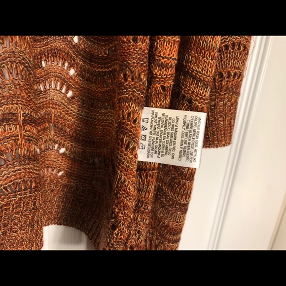 NWT Pointelle Cardigan Sweater Size Large - Picture 3 of 5